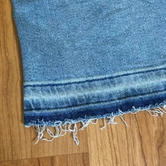 7 For All Mankind Original Bootcut Raw Hem Luxe Vintage Jeans Size 32 NWT - Picture 10 of 15